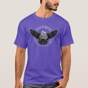 Camiseta Cuervo Valknut Vikingo