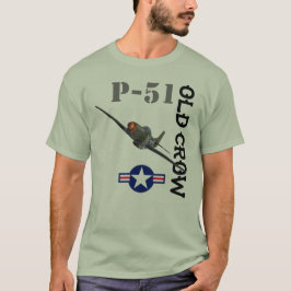 Camiseta Cuervo viejo P-51D