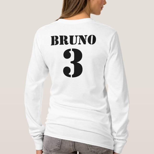 Camiseta Cuervos de Cielo Azul con número (Reverso)