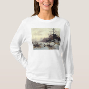 Camiseta Cuervos en un invierno Landscape, 1907