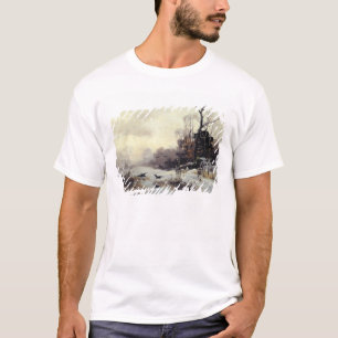 Camiseta Cuervos en un invierno Landscape, 1907