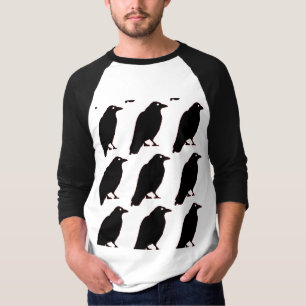 Camiseta ¡Cuervos fantasmagóricos de Halloween!