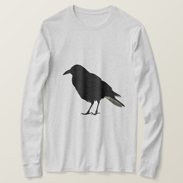 Camiseta Cuervos negros (Anverso del diseño)