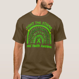 Camiseta Cuesta Pelea Arcoiris En La Salud Mental De La Cam