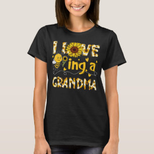 Camiseta Cuesta que me encanta ser una abuela madre de abej