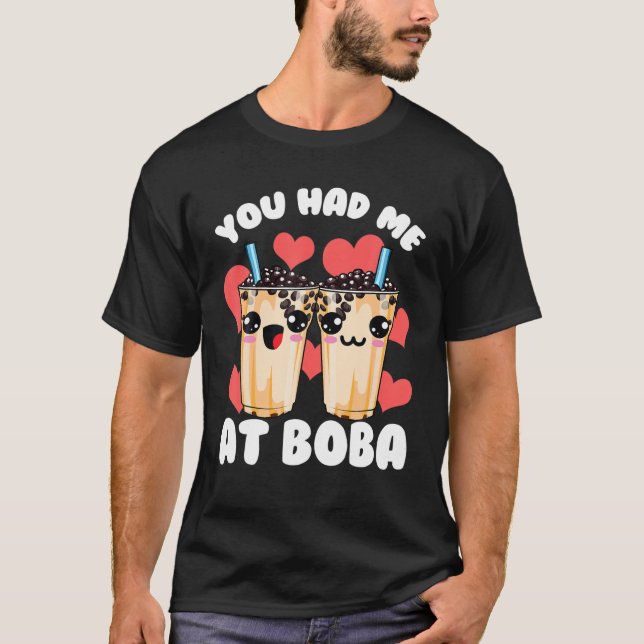 Camiseta Cuesta Que Me Tuviste En La Burbuja De Boba Funny  (Anverso)
