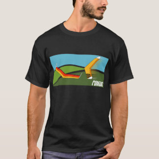 Camiseta Cuesta que se desliza - combate