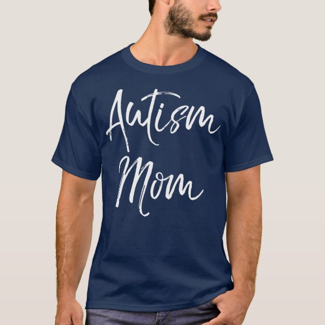 Camiseta Cuestión de autismo para madres madres mujeres aut (Anverso)