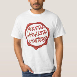 Camiseta Cuestiones de salud mental