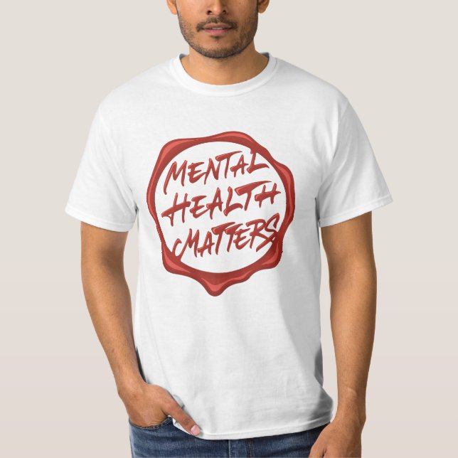Camiseta Cuestiones de salud mental (Anverso)