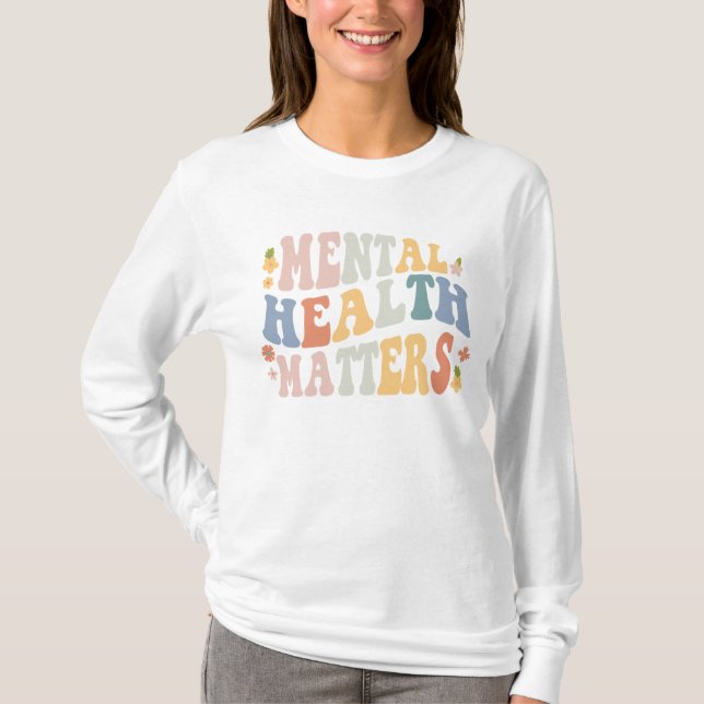 Camiseta Cuestiones de salud mental (Anverso)