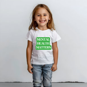 Camiseta Cuestiones de salud mental - Concienciación genera