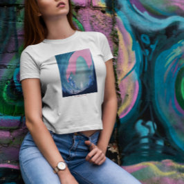 Camiseta Cueva Con Rocas Fantasía Paisaje