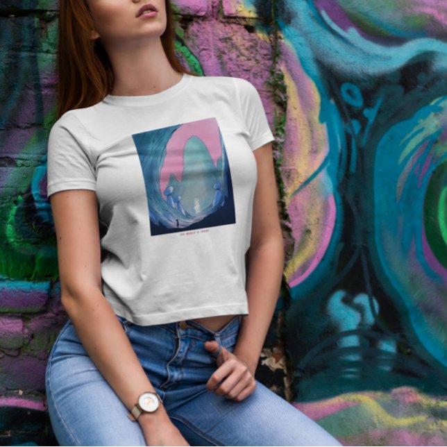 Camiseta Cueva Con Rocas Fantasía Paisaje (Subido por el creador)