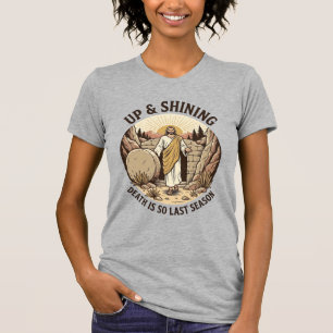 Camiseta Cueva de la Resurrección de Fe Divertida Grabado V