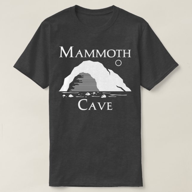 Camiseta Cueva Mammoth (Diseño del anverso)