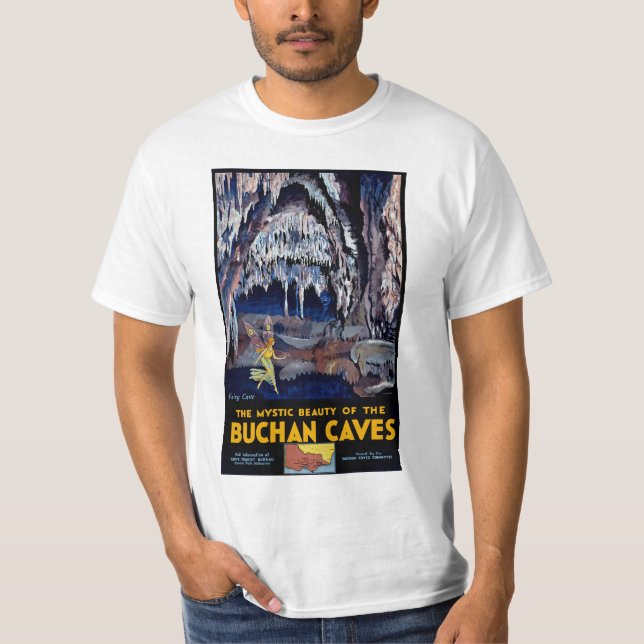 Camiseta Cuevas de Buchan Australia (Anverso)