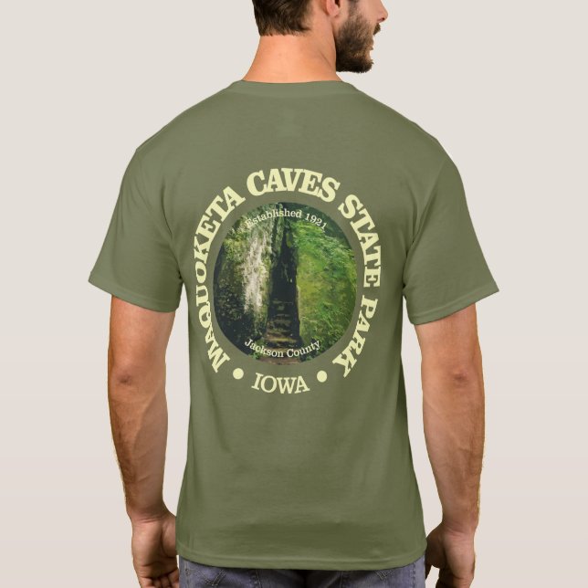 Camiseta Cuevas de Maquoketa SP (Reverso)