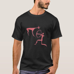 Camiseta Cuevas de pintura de ciervos Caballero Primitivo d