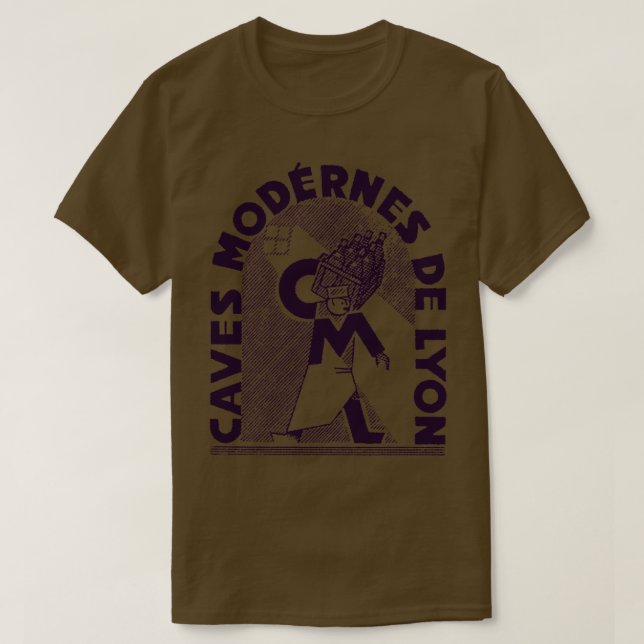 Camiseta Cuevas modernes de Lyon (Diseño del anverso)