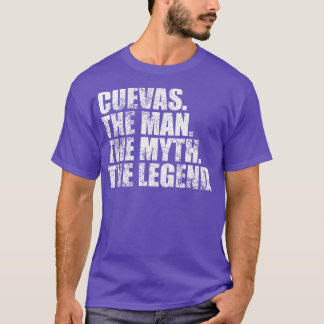 Camiseta CuevasCuevas Nombre de la familia Cuevas apellido