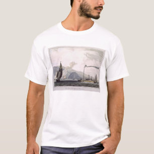 Camiseta Cueza el barco al vapor en el Clyde cerca de