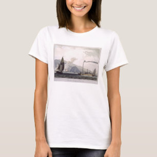 Camiseta Cueza el barco al vapor en el Clyde cerca de