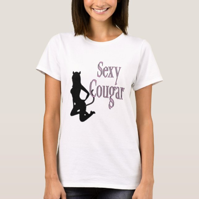 Camiseta cugar de silueta caliente de moda (Anverso)