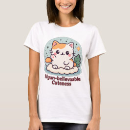 Camiseta Cuidad nyan-creíble - Gato kawaii lindo