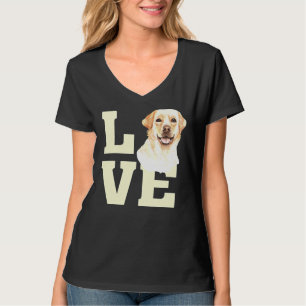 Camiseta Cuidada acuarela Amor Labrador Recuperador Ilustra