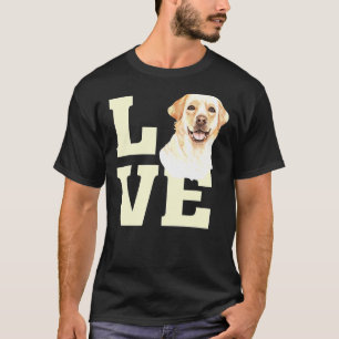 Camiseta Cuidada acuarela Amor Labrador Recuperador Ilustra