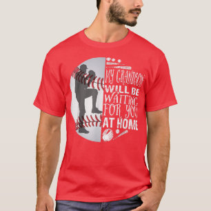 Camiseta Cuidada azafata de béisbol Abuelo Abuelo Abuelo Qu