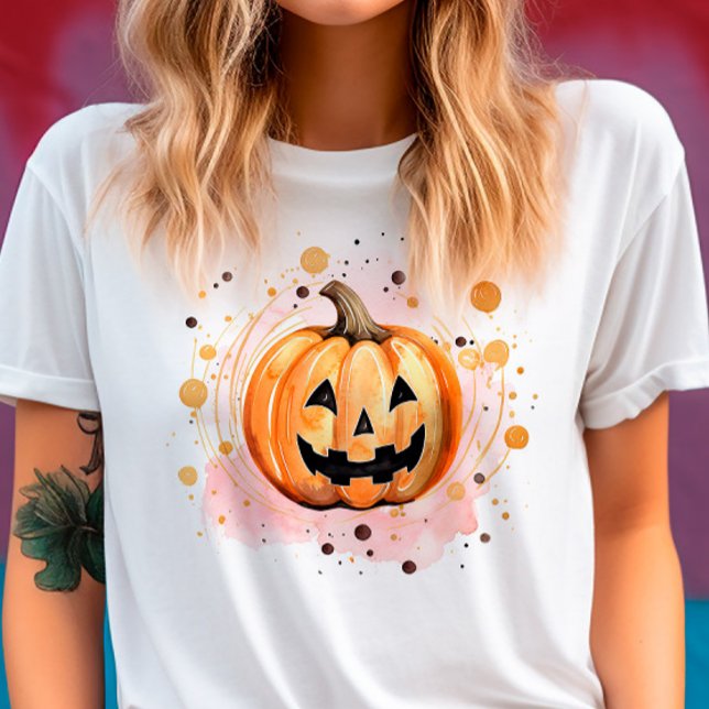 Camiseta Cuidada calabaza Halloween (Subido por el creador)