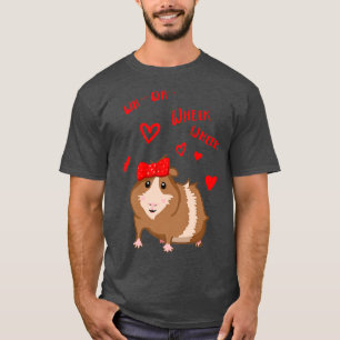 Camiseta Cuidada conejillo de indias con regalo de rueda de