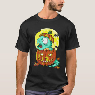 Camiseta Cuidada disfraz de Halloween Rex Lover Pumpkin Tha