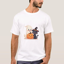 Camiseta "Cuidada Escuadrón de Halloween | Kawaii Ghost & P