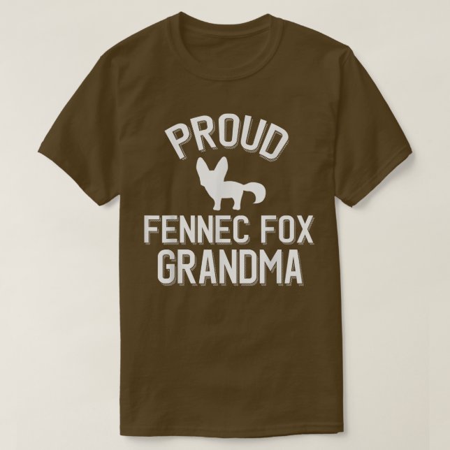 Camiseta Cuidada Fennec Para El Abuelo Orgulloso Fennec De  (Diseño del anverso)