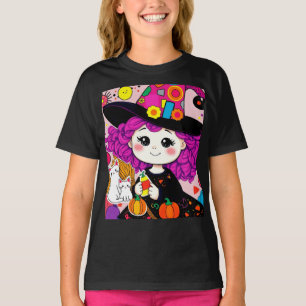 Camiseta Cuidada Halloween Witch Mateo Spooky Style!