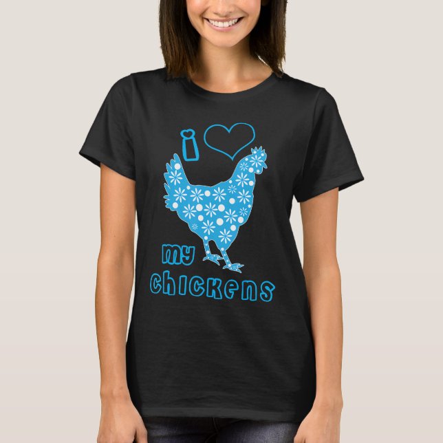 Camiseta Cuidada, me encanta mi pollo caliente (Anverso)