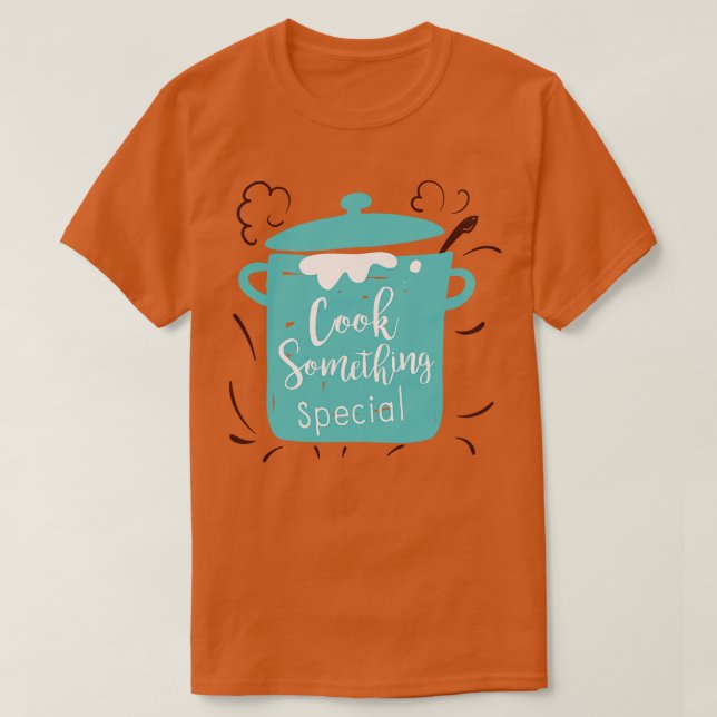 Camiseta Cuidada olla de cocina (Diseño del anverso)
