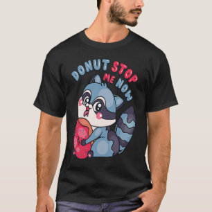 Camiseta Cuidada Onuez Deténganme ahora Raccoon lindo