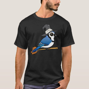 Camiseta Cuidada Personalizado Azul Jay Witch Para Hallowee