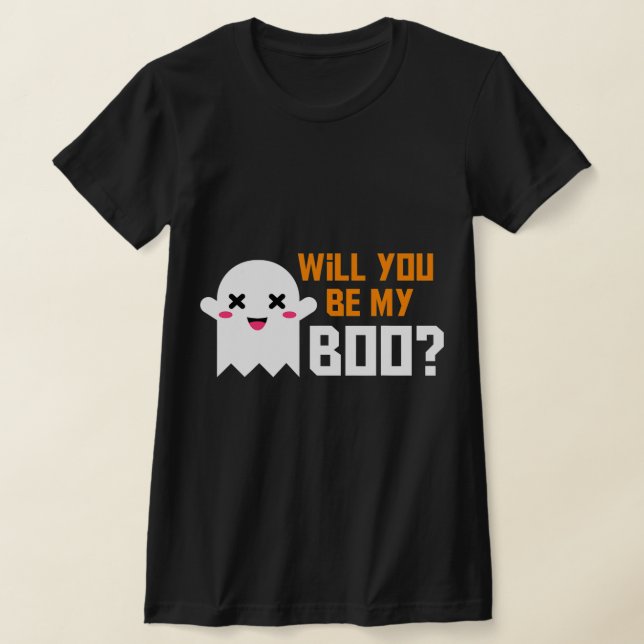 Camiseta ¡Cuidada Serás Mi Fantasma De Boo Halloween! Parte (Distribución)