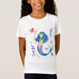 Camiseta Cuidada Sirena Subacuática