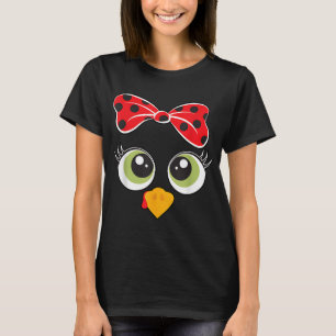 Camiseta Cuidada Turquía frente a mujeres niñas niñas Graci