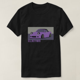 Camiseta Cuidado coche deportivo japonés arte de píxeles