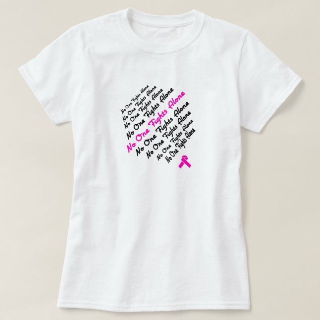 Camiseta Cuidado Compasivo (Rosa) (Diseño del anverso)