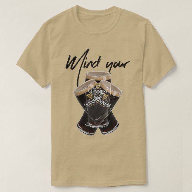 Camiseta Cuidado con (Diseño del anverso)
