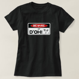 Camiseta ¡Cuidado con d'oh! v2