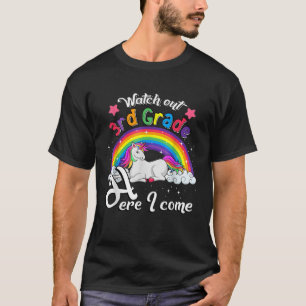 Camiseta Cuidado Con El 3er Grado Aquí Vengo Por Niño Unico